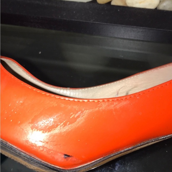 Jimmy Choo Orange Heels - Picture 5 of 5